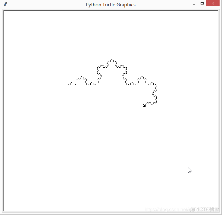 python观察日志(part3)--绘制科赫雪花图_python实现_06