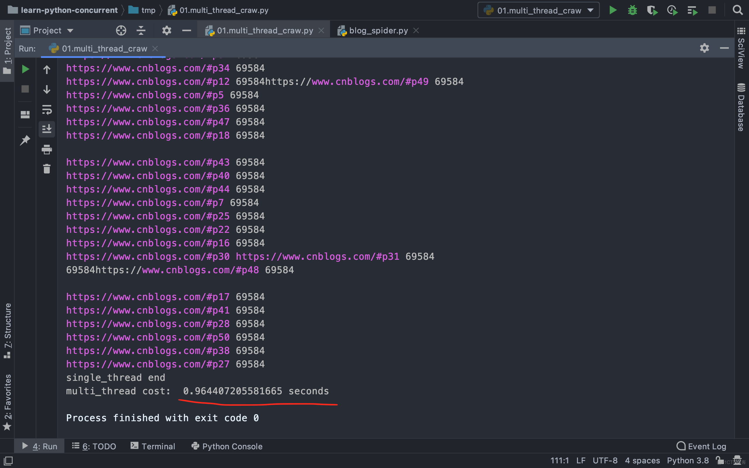 python并发编程实战（四）：使用多线程，python爬虫被加速10倍_ide_03