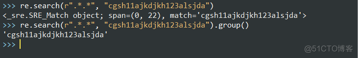 python中正则表达式的一些问题_字符串_02