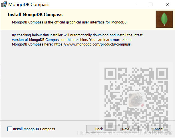 MongoDb在Windows上的下载安装以及可视化工具的下载与使用_Software_05