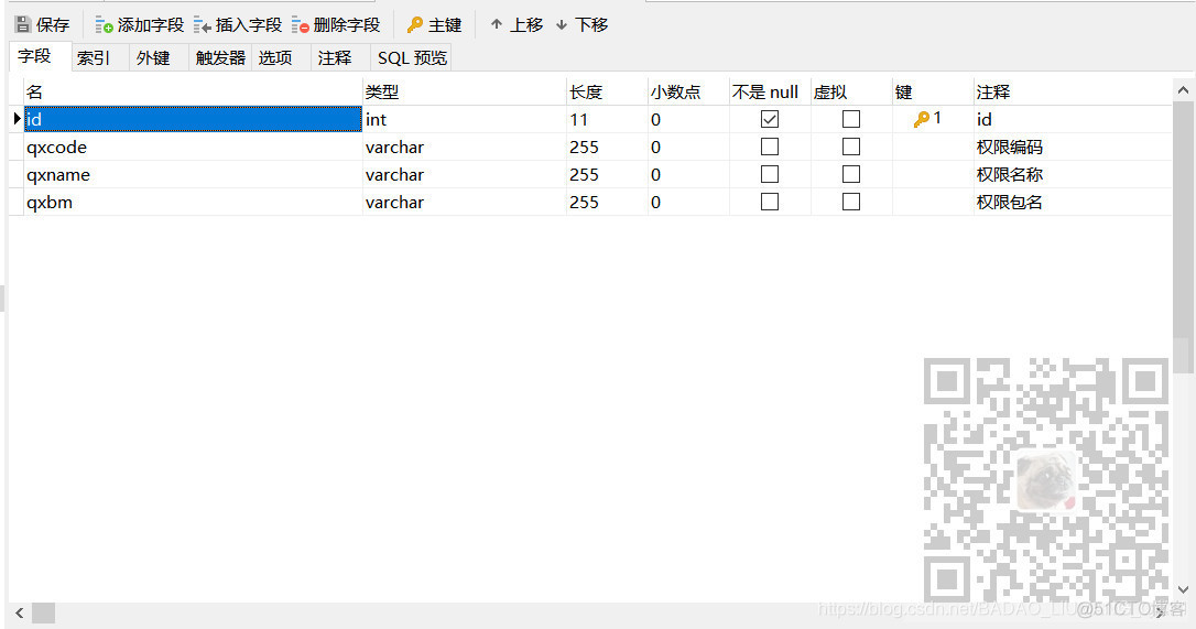 SpringBoot+MySql+ElementUI实现一对多的数据库的设计以及增删改查的实现_数据库_02