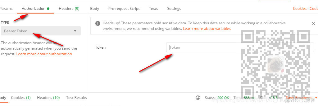 PostMan怎样携带登录信息请求后台接口防止出现无法访问资源问题_系统资源_04