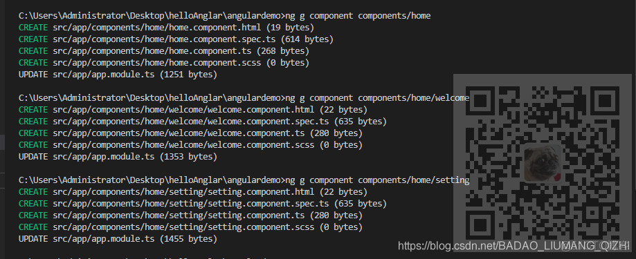 Angular中路由的嵌套-父子路由_路由配置_02