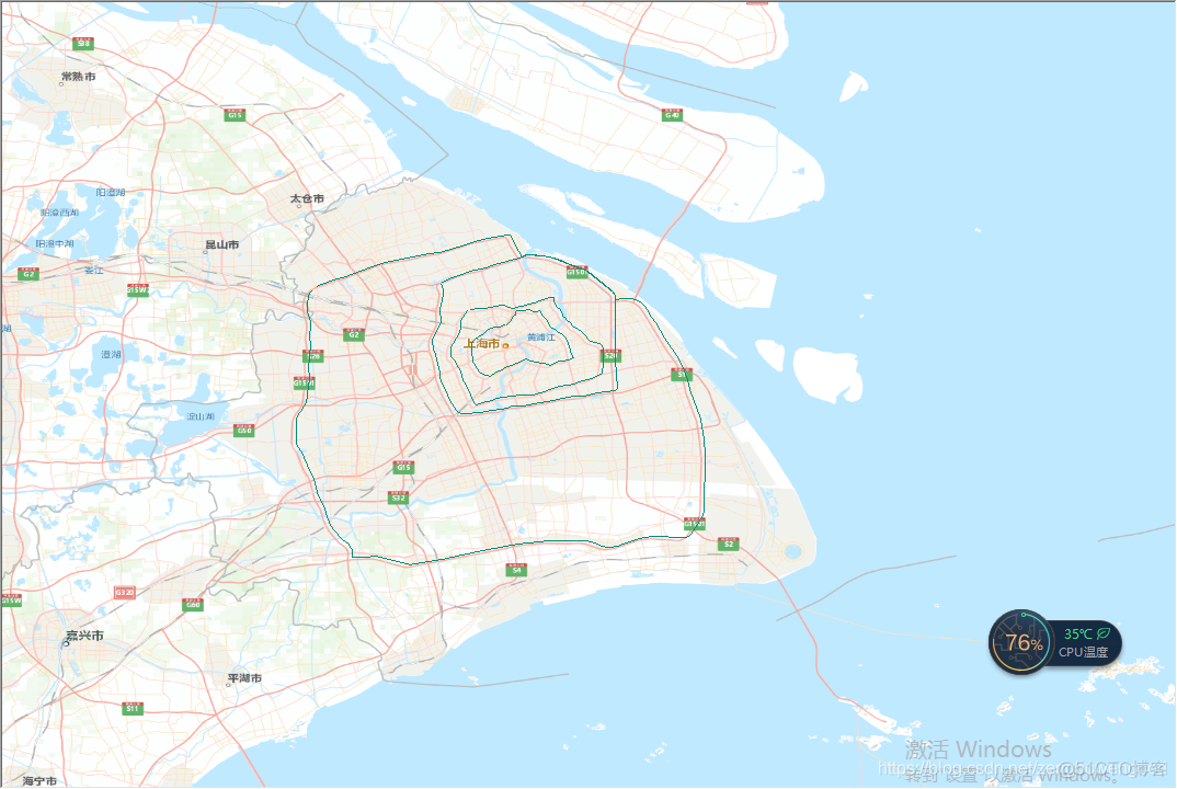 python for ArcGIS 绘制上海市环线地图_ArcGIS_02