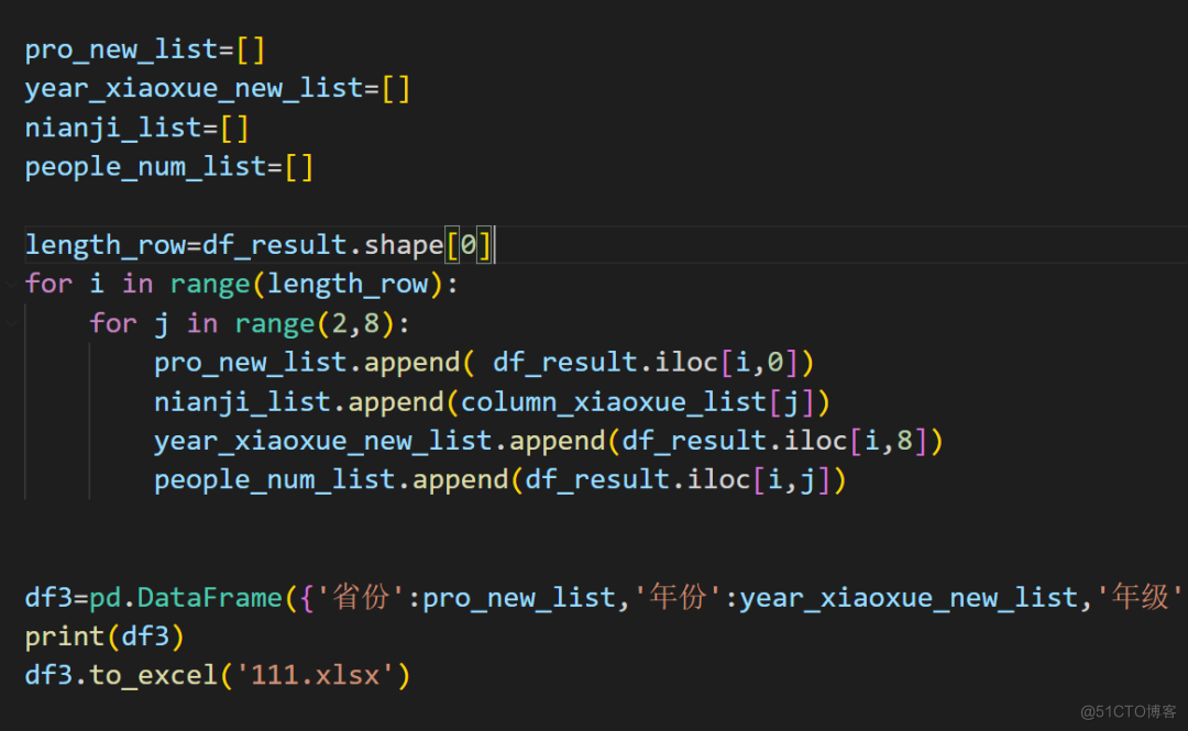 # yyds干货盘点 # 这个dataframe，有没有好的方法，可以转化成这样一个dataframe_数据_04