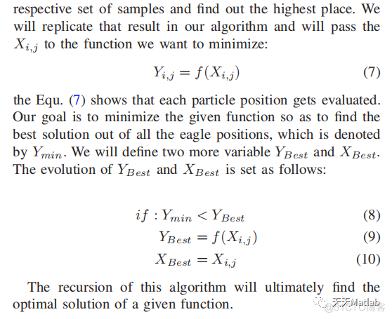 【鹰栖息优化算法】基于鹰栖息优化算法求解单目标优化问题附matlab代码_参考文献_15