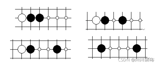 我用千行代码做了python版AI五子棋？还真玩不过AI了！！_机器学习_07