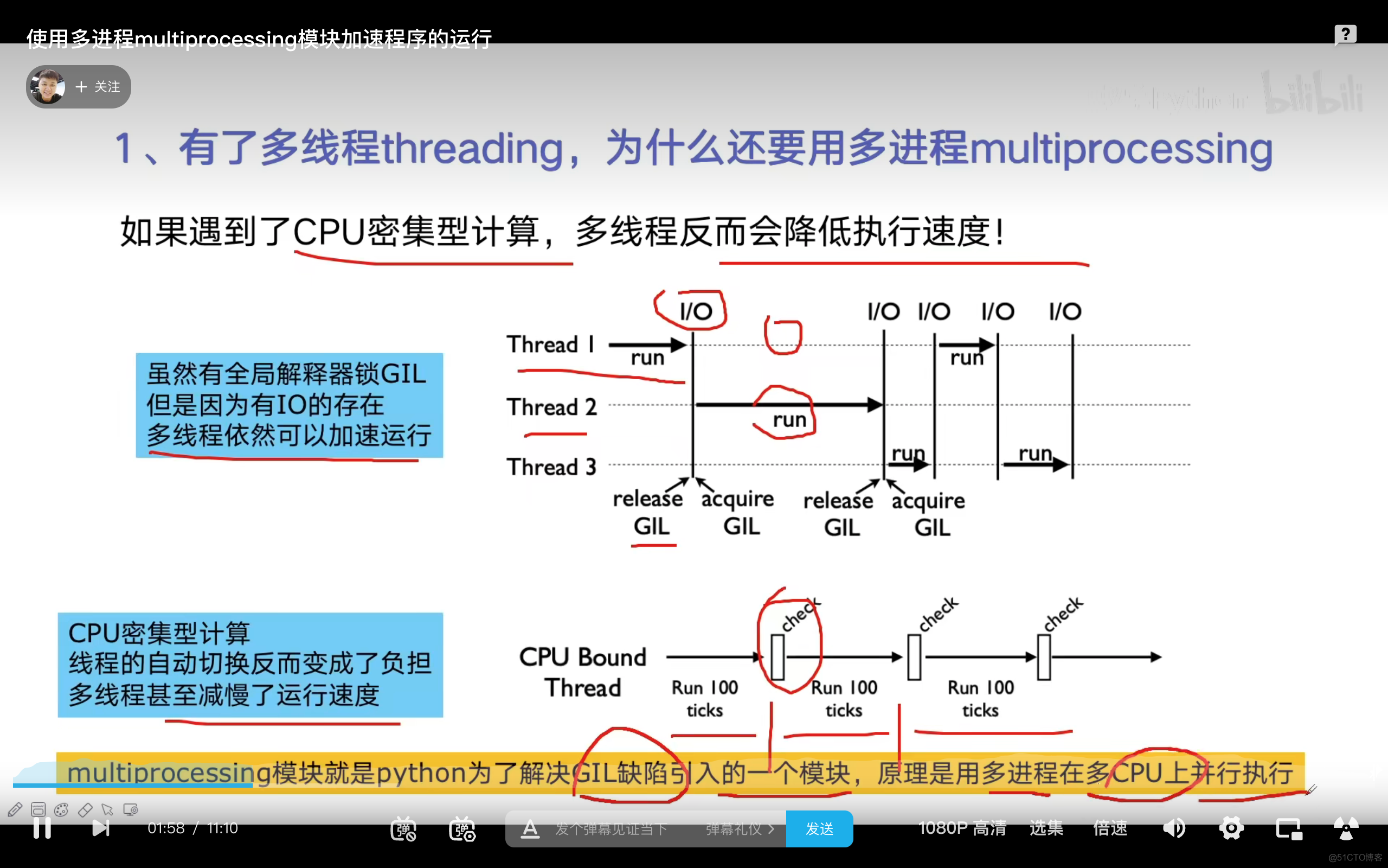 python并发编程实战（九）：使用多进程multiprocessing模块加速程序的运行_多线程