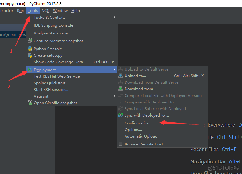 PyCharm 配置远程python解释器和在本地修改服务器代码_服务器