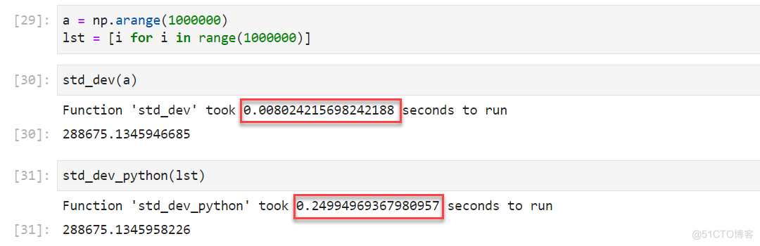 NumPy 与 Python 内置列表计算标准差的区别_数组_05