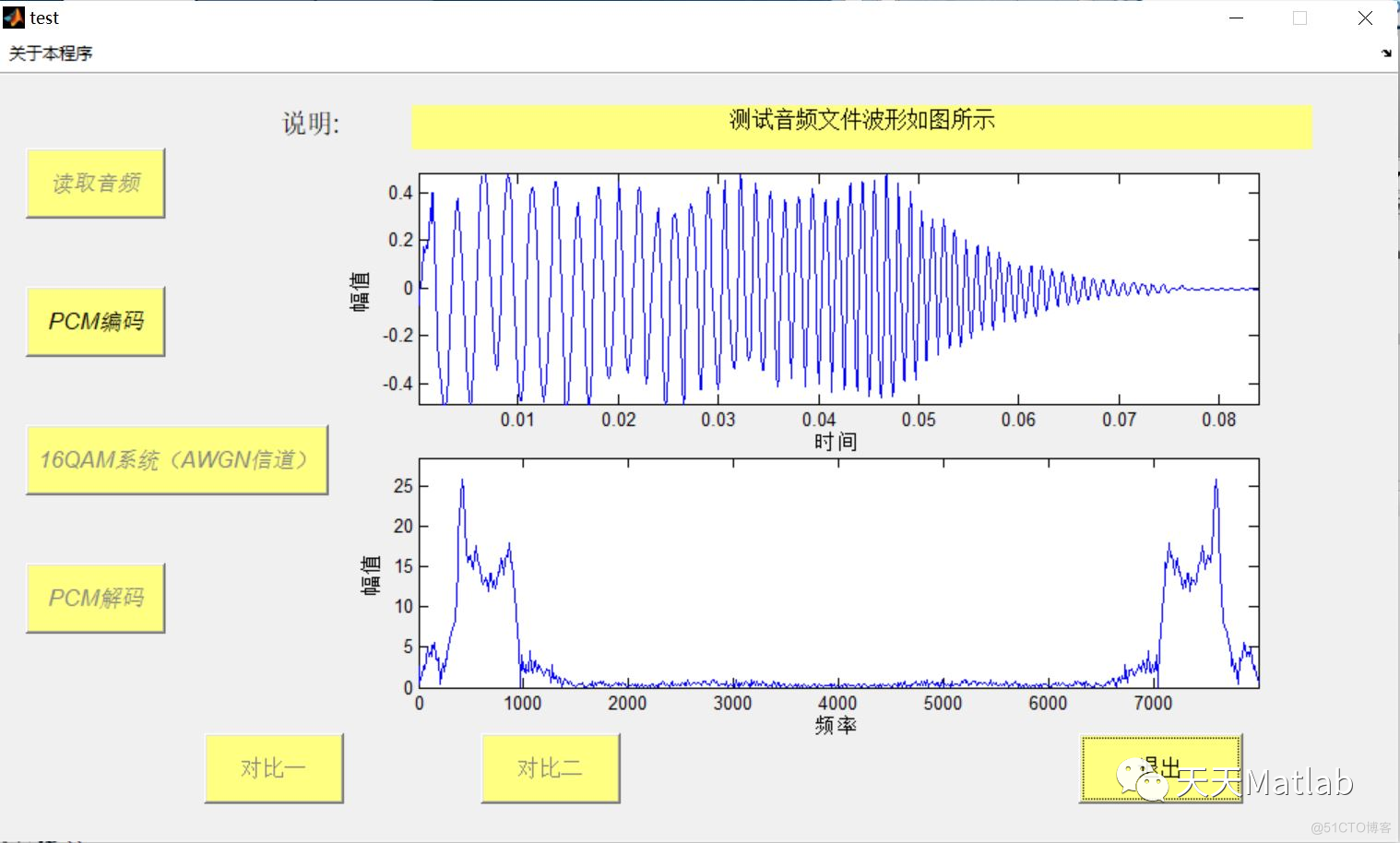 【数字信号调制】Matlab实现PCM编码和QAM调制_无人机_03