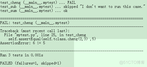 Python unittest 基本框架解析（2）_测试报告_02