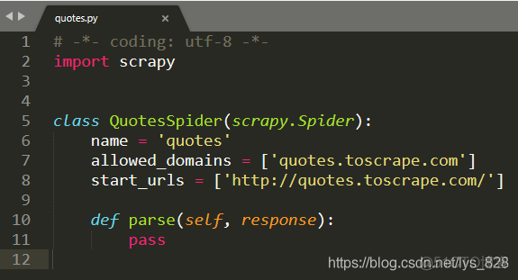 【scrapy爬虫】Scrapy安装、详细指令参数讲解及第一个项目实例_css_35