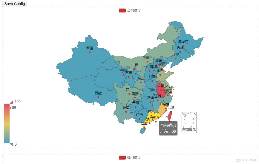 # yyds干货盘点 # Pyecharts作图部分省市有数据显示，其他的省份都没有显示，怎么肥四？_Python基础_02