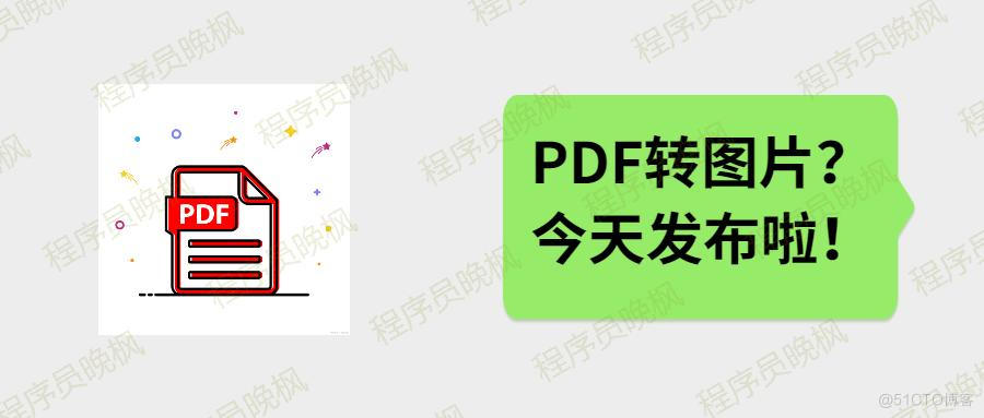 1行Python代码，实现PDF转图片，速度太太太太太快了