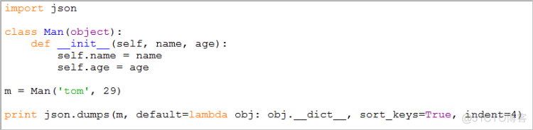 Python类对象的JSON序列化处理_类对象