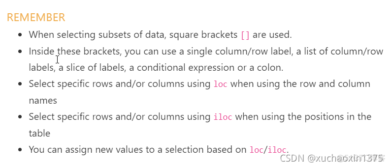 python_pandas入门(by offical document/reference)/loc和iloc操作/dataframe插入操作/pandas读取无表头的文件_python_15