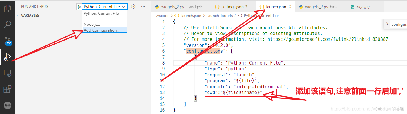vscode_配置调试运行时的工作目录切换(以python为例)_ide