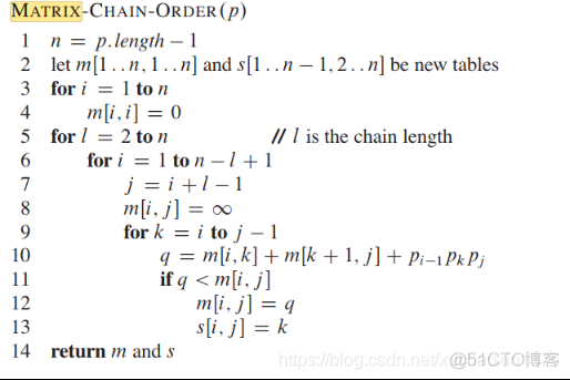 dynamic programming_矩阵链乘法(matrix_chain_order)_python_矩阵相乘_20