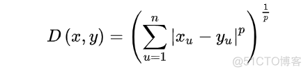 python_定义一个高维空间样本点集类HDPoints,计算minkowski各种情况下得最大距离_数据