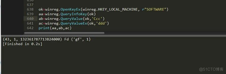 厉害了,Python也能操作注册表_句柄_06