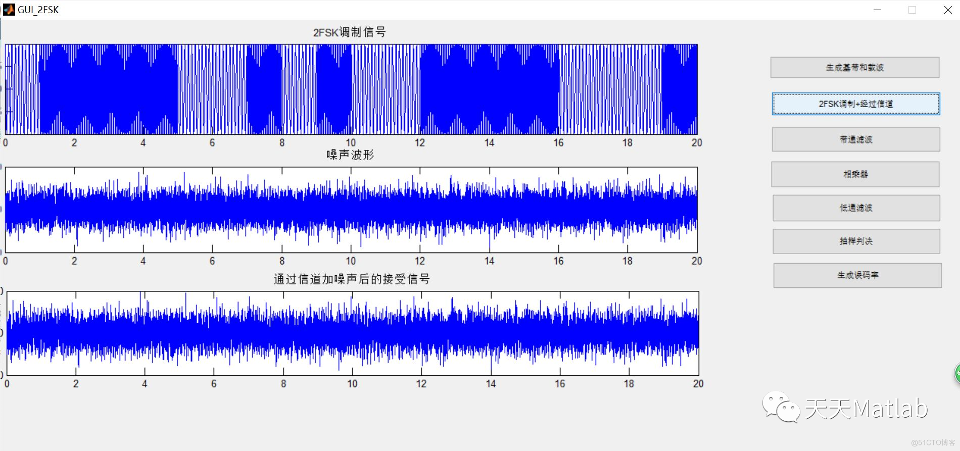 【数字信号调制】基于FSK实现信号调制解调含Matlab源码_ide_03