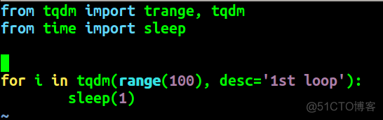 Python    第三方库    进度条模块  tqdm的使用方法_好用_02