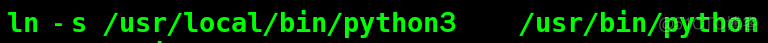 centos7 中将执行文件python链接为python3后  如何保证  yum  功能不受影响_python_03