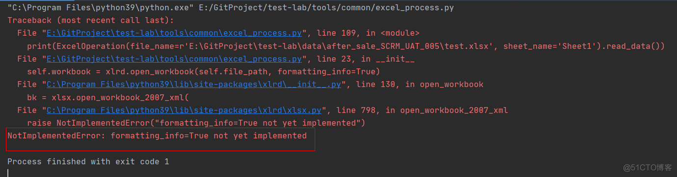 python第三方库xlrd不支持读取.xlsx格式的Excel文件的问题详解_读取excel_06