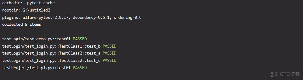 pytest之@pytest.mark.pytest-dependency装饰器设置测试用例之间的依赖关系_用例_11
