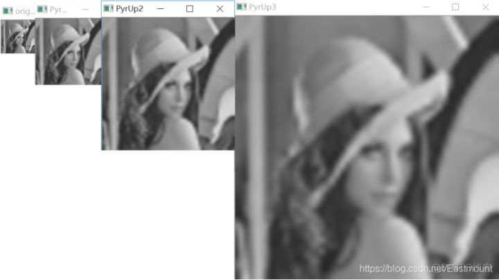 跟我学Python图像处理丨关于图像金字塔的图像向下取样和向上取样_Python_09