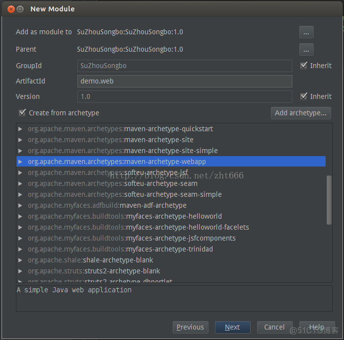 使用IntelliJ IDEA12创建Maven多模块项目_setting_04