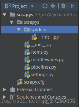 Scrapy框架之项目搭建_scrapy