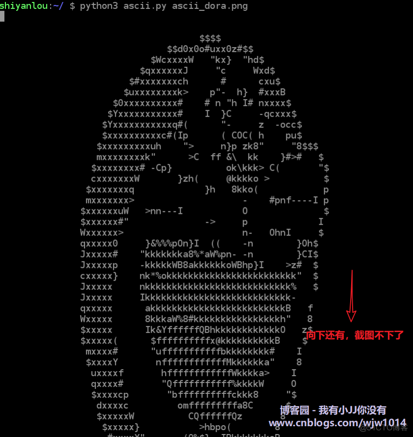 python 图片转字符画_python_10