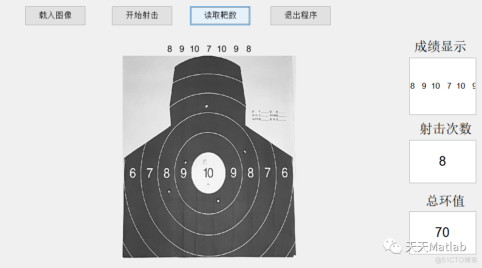 【打靶识别】基于计算机视觉实现自动报靶系统附matlab代码_参考文献_02