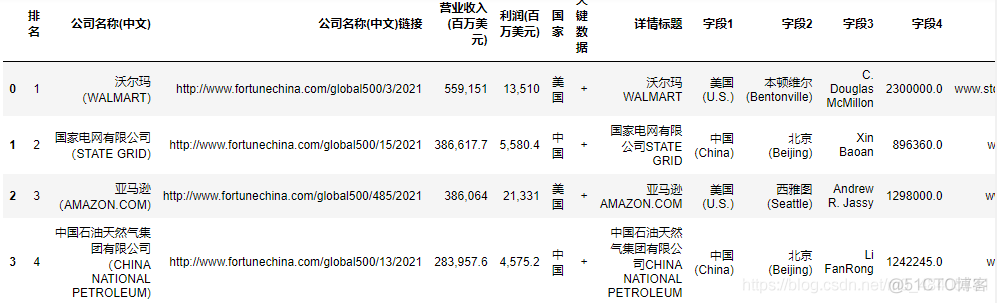 Python数据分析项目讲解：分析世界五百强企业数据_ide
