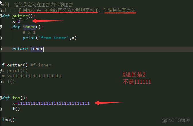 Python入门之函数的嵌套/名称空间/作用域/函数对象/闭包函数_函数名称空间_11