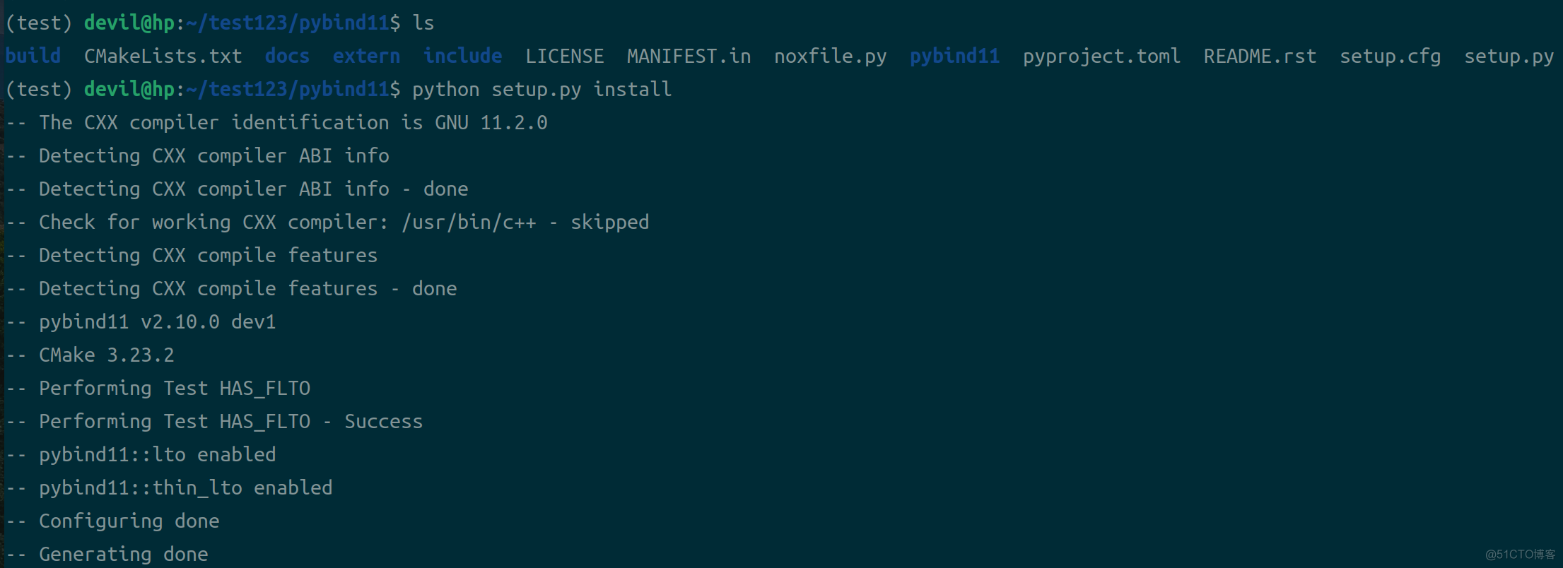 使用pybind11为Python编写一个简单的C语言扩展模块_杂谈_06