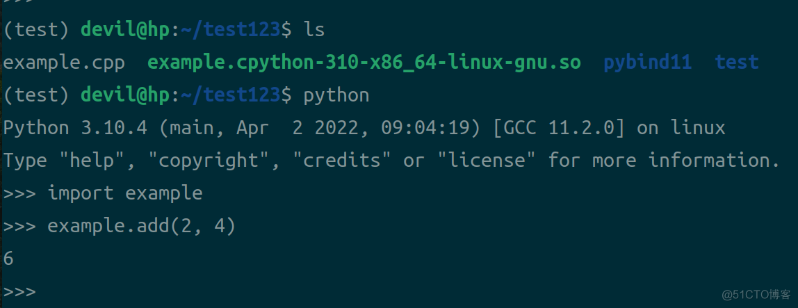 使用pybind11为Python编写一个简单的C语言扩展模块_杂谈_09