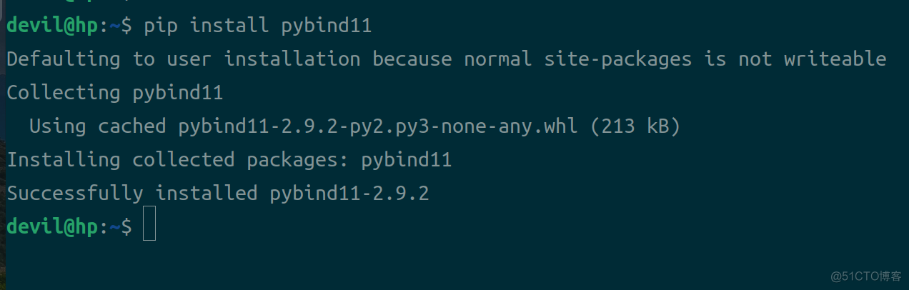 使用pybind11为Python编写一个简单的C语言扩展模块_python_10