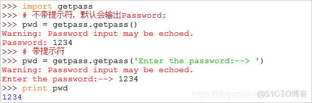 Python入门之——getpass模块_命令行_03