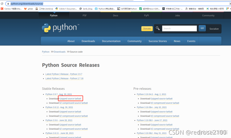 Python----源码安装Python语言（CentOS7系统）_centos