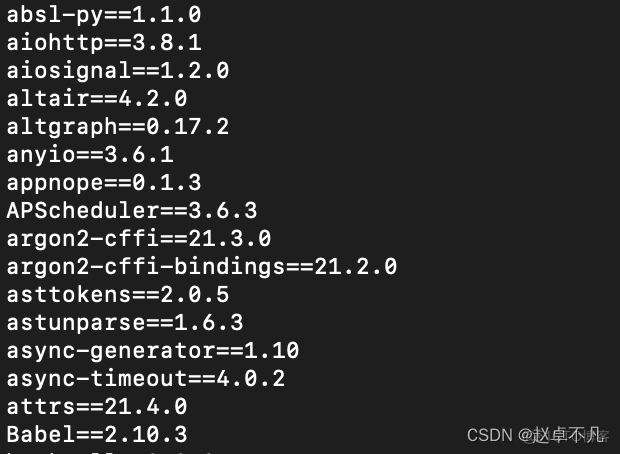 [Python]分享七条有用的pip命令_python_04