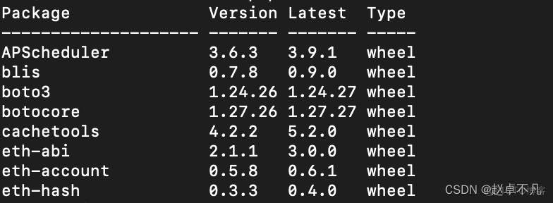 [Python]分享七条有用的pip命令_版本升级_03