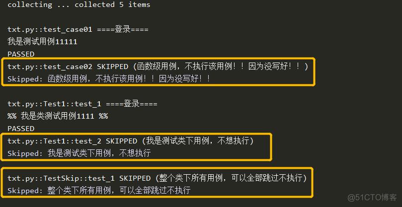 pytest的跳过相关_不执行