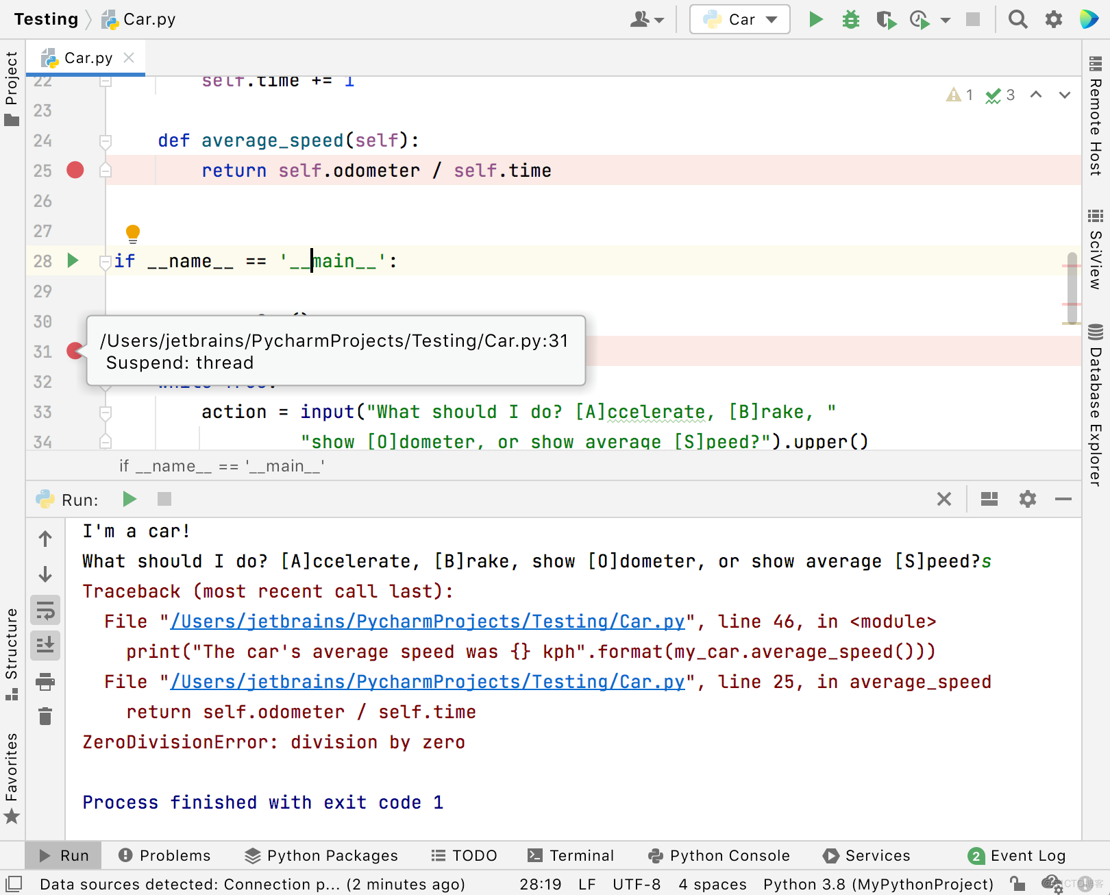 Python开发工具PyCharm使用教程：如何调试python应用程序_ide_02