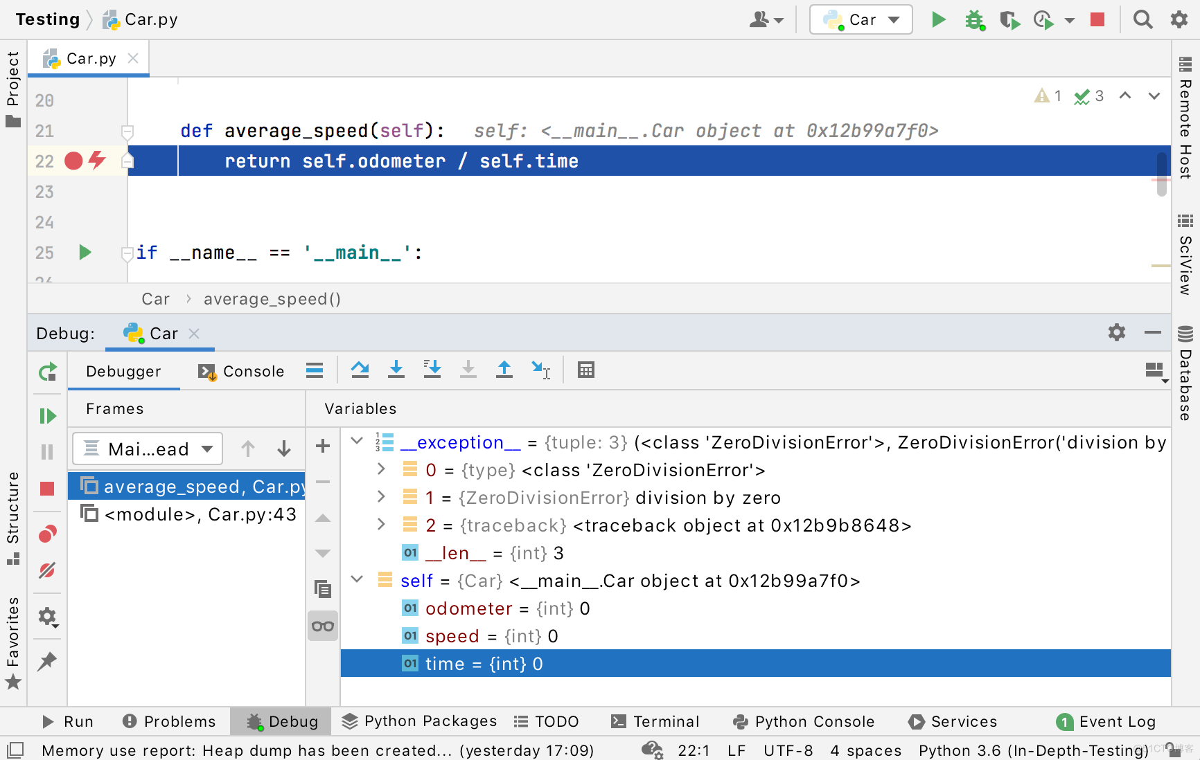 Python开发工具PyCharm使用教程：如何调试python应用程序_ide_07