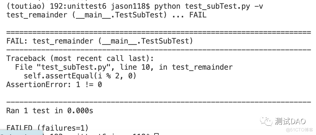 Python单元测试-Unittest(六)_python_03