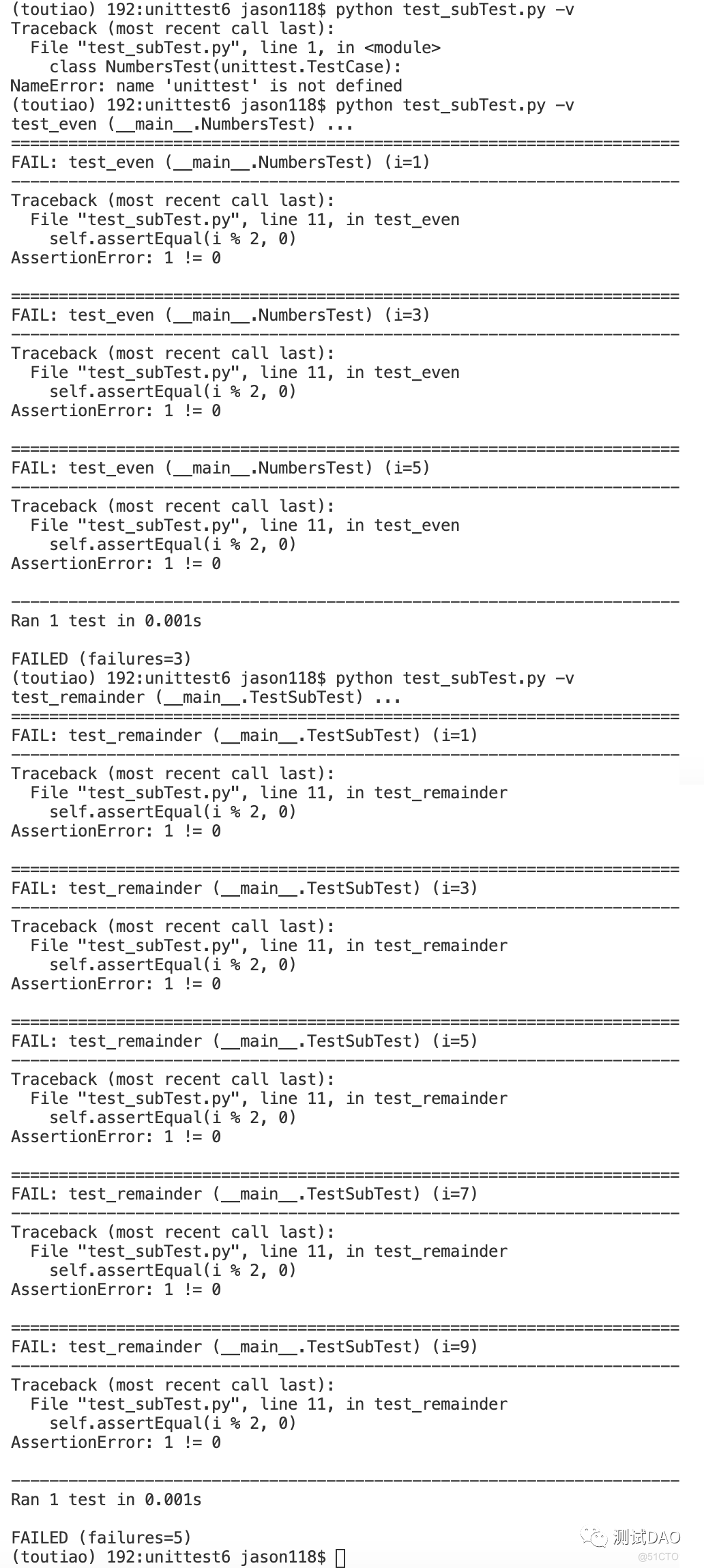 Python单元测试-Unittest(六)_python_02