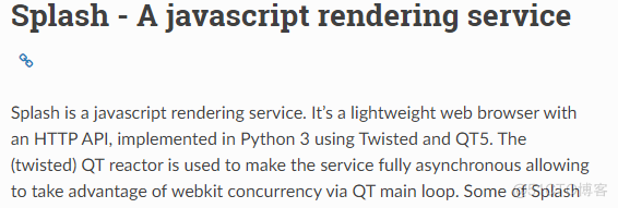 还是比Selenium好用？Python使用Splash访问谷歌获取相应内容_服务器